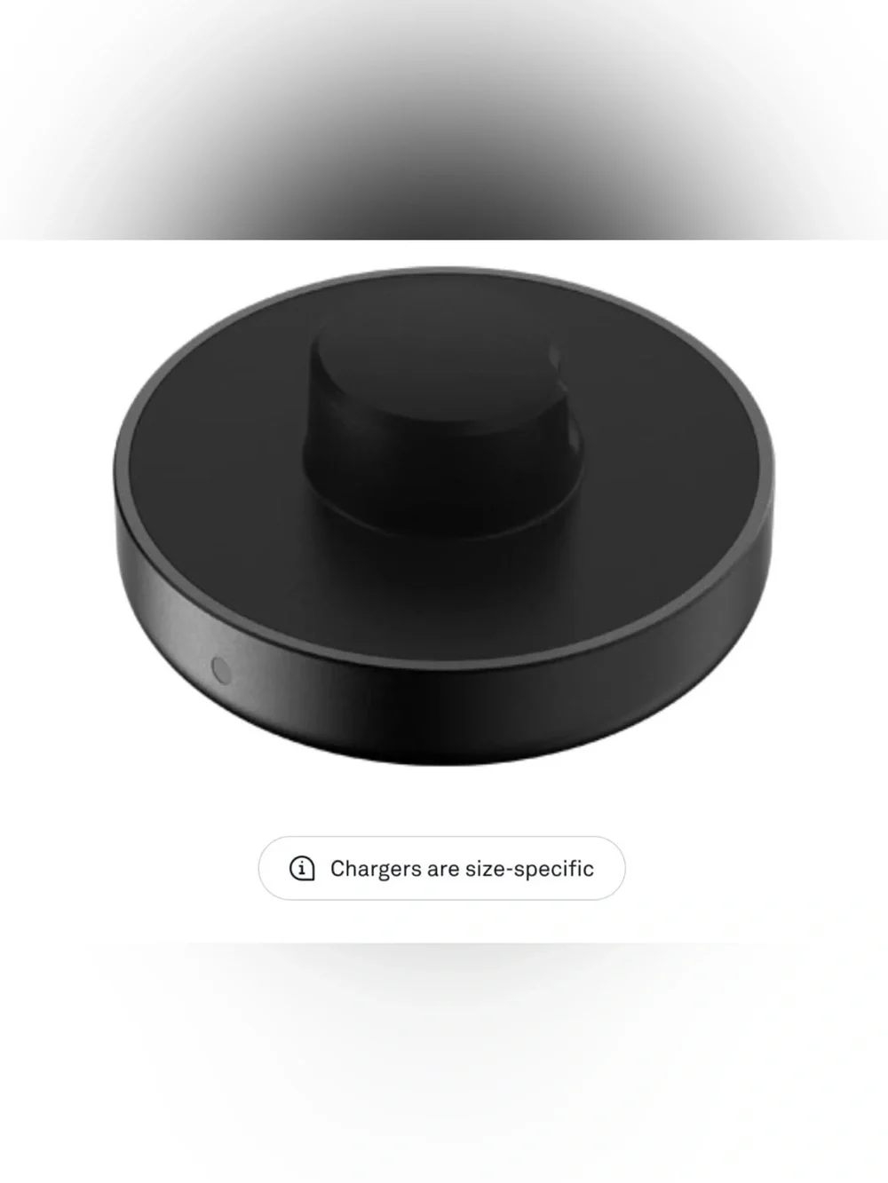 Oura Ring Gen3 USB-C Magnetic Charging Dock - Black FOR SIZE 9 RING